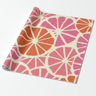 Papel De Regalo Rasgos de pomelo sin soldadura, baba de cítricos f