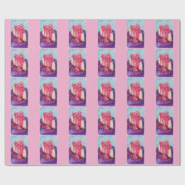 Papel De Regalo Raspberry Cake