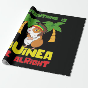 Papel De Regalo Rasta Guinea Pig