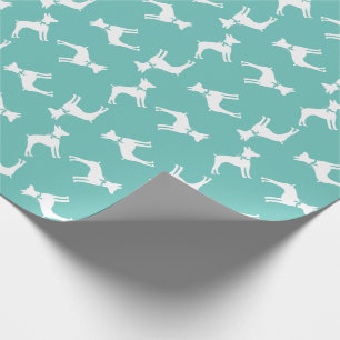 Papel De Regalo Rat Terrier Puppy Dog