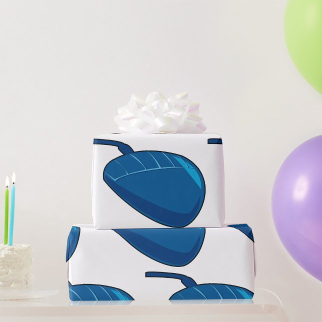 Papel De Regalo Ratón de computadora azul (Subido por el creador)