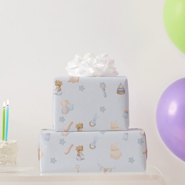 Papel de regalo Ratón Pequeño Dulce (Regalos de fiesta)