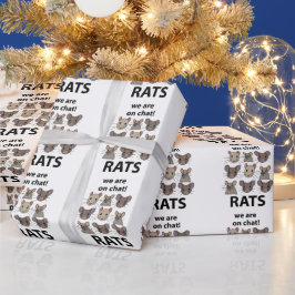 Papel De Regalo Rats Animal Estamos En Chat Rats Gratis