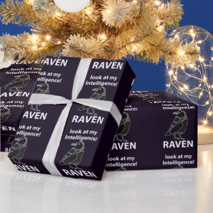Papel De Regalo Raven Mira Mi Raven De Inteligencia