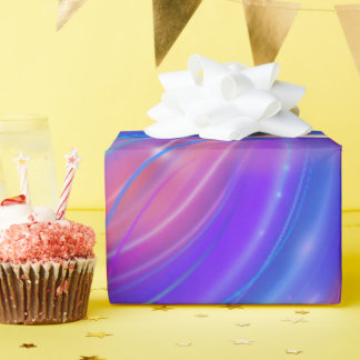 Papel De Regalo Rayas Brillantes Vibrantes y Dinámicas