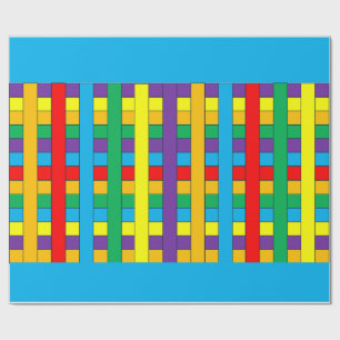 Papel De Regalo Rayas de colores