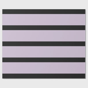 Papel De Regalo Rayas de lápiz morado negro y claro
