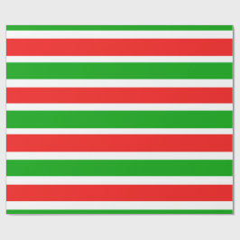 Papel De Regalo Rayas del navidad