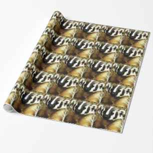 Papel De Regalo rayas del tejón