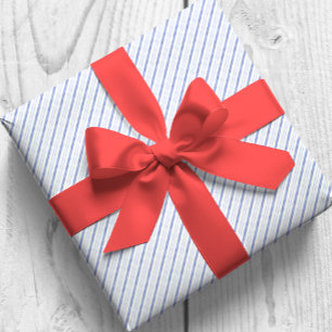 Papel De Regalo Rayas diagonales azul acuarela