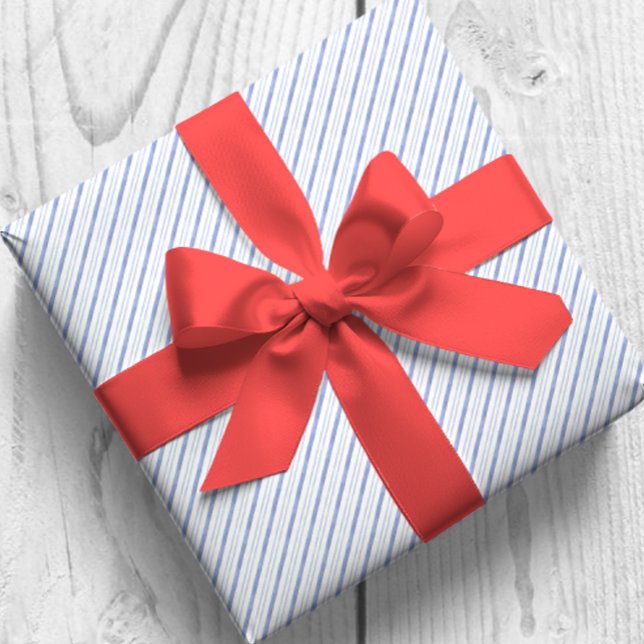 Papel De Regalo Rayas diagonales azul acuarela (Subido por el creador)