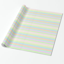 Papel De Regalo Rayas Pastel de bonito