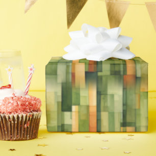 Papel De Regalo Rayas Pintadas de Bosque