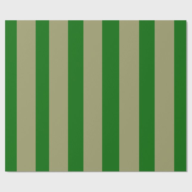 Papel De Regalo Rayas Verdes (Superficie plana)