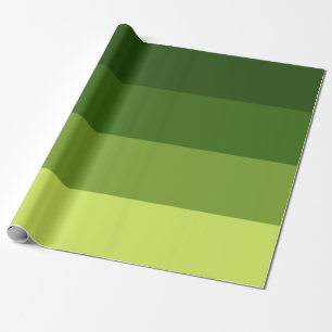 Papel De Regalo Rayas verdes
