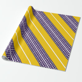 Papel De Regalo Rayas y puntos