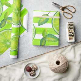 Papel De Regalo Rayo de color de agua a rayas