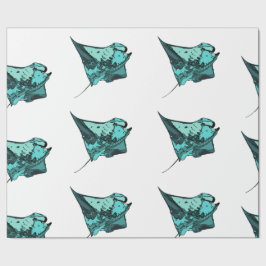 Papel De Regalo Rayo de Manta, (birostris del Manta)