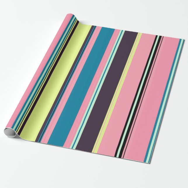 Papel De Regalo Rayos (Desenrollado)