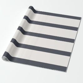 Papel De Regalo Rayos de lápiz gris y blanco de Guay