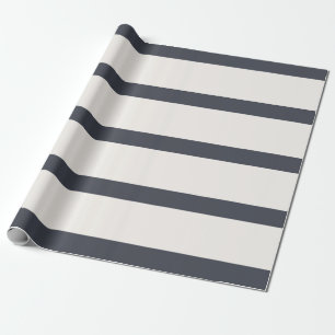 Papel De Regalo Rayos de lápiz gris y blanco de Guay