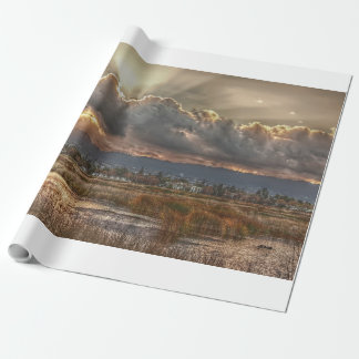 Papel De Regalo Razas al atardecer