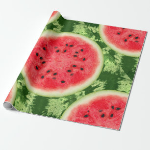 Papel De Regalo Rebanada de la fruta de la sandía