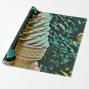 Papel De Regalo Receta de helado