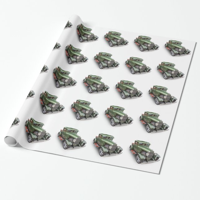 PAPEL DE REGALO RECOGIDA 1930 DE FORD (Desenrollado)