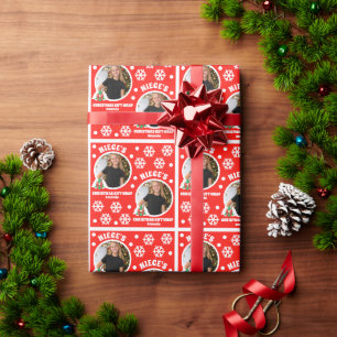 Papel De Regalo Recogida personalizada de Navidades de fotografía 