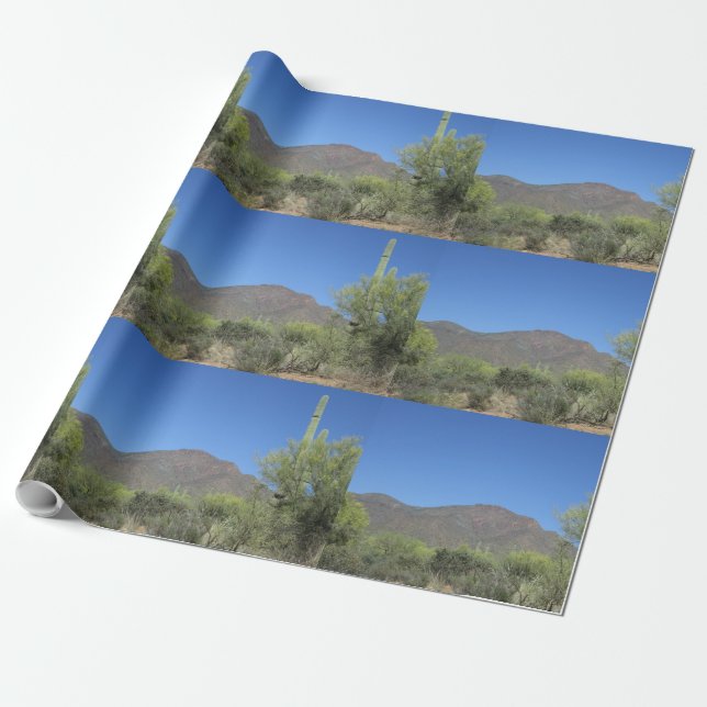 Papel De Regalo Recorrido de Apache escénico (Desenrollado)