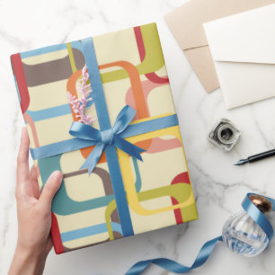 Papel De Regalo Rectángulos abstractos