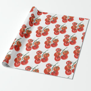 Papel De Regalo Recubrimiento acuático para regalo de tomates