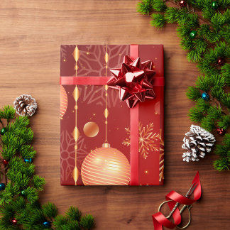 Papel De Regalo Red de navidades