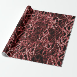 Papel De Regalo Red entrelazada de alambre rústico y enredado