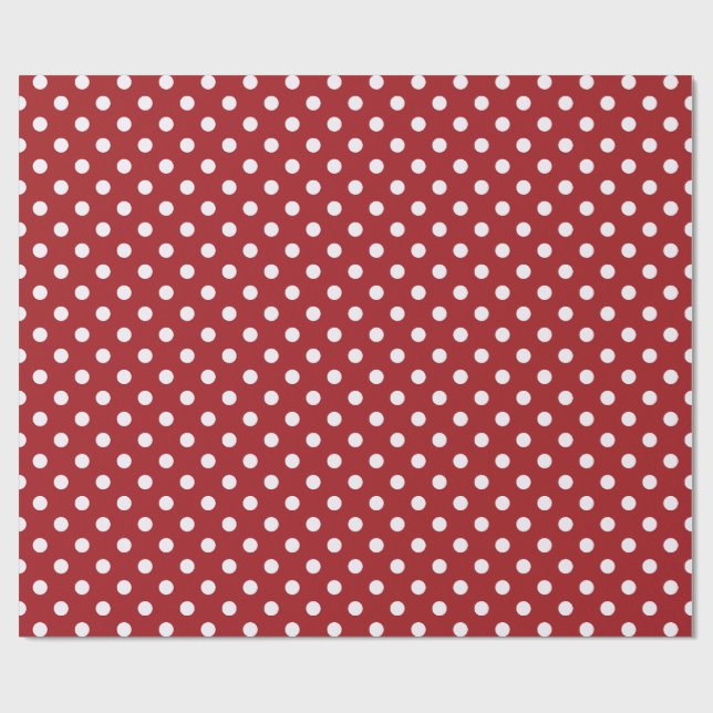 Papel De Regalo Red , Green, and White Snowflake Lane Christmas (Superficie plana)