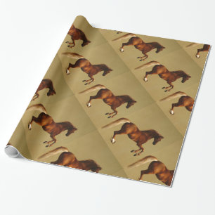 PAPEL DE REGALO RED HORSE
