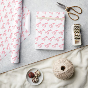 Papel De Regalo Red Lobster Seafood Maine Preppy Beach