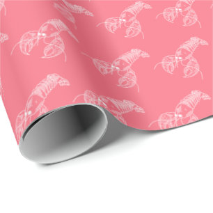 Papel De Regalo Red Lobster Seafood Maine Preppy Beach