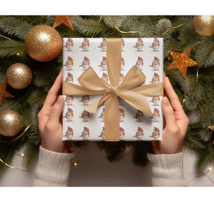Papel De Regalo Red Robin navidades