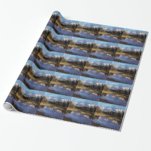 Papel De Regalo Reflexiones magníficas de Yellowstone Teton