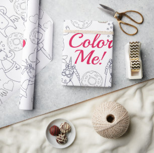 Papel De Regalo Regala tu propio unicornio personalizado para colo