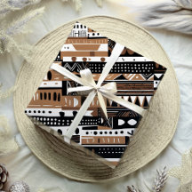 Regalo afroamericano de la etnia tribal rusa