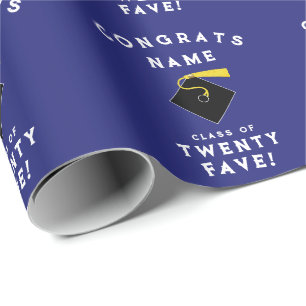 Papel De Regalo Regalo Blue Graduation 2025
