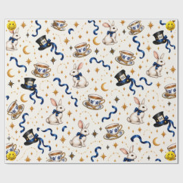 Papel De Regalo Regalo Caprichoso País de las Maravillas