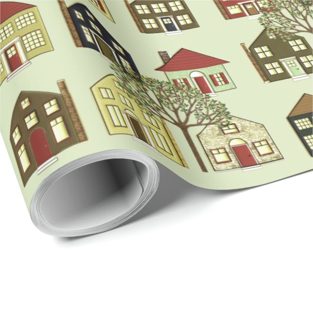 Papel De Regalo Regalo de agente inmobiliario (Esquina del rollo)