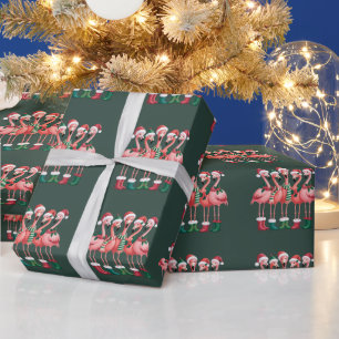 Papel De Regalo Regalo de amante de flamenco Navidad Feliz Navidad
