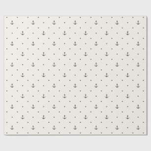 Papel De Regalo Regalo de ancla náutica