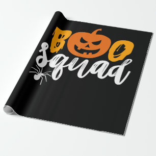 Papel De Regalo Regalo de araña Escuadrón de Boo - Halloween de