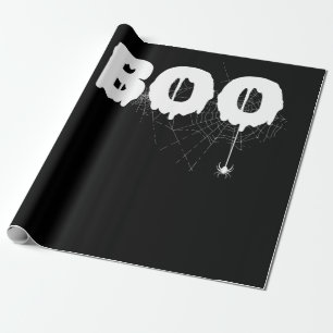 Papel De Regalo Regalo de araña Halloween Funny Scary Little Spi